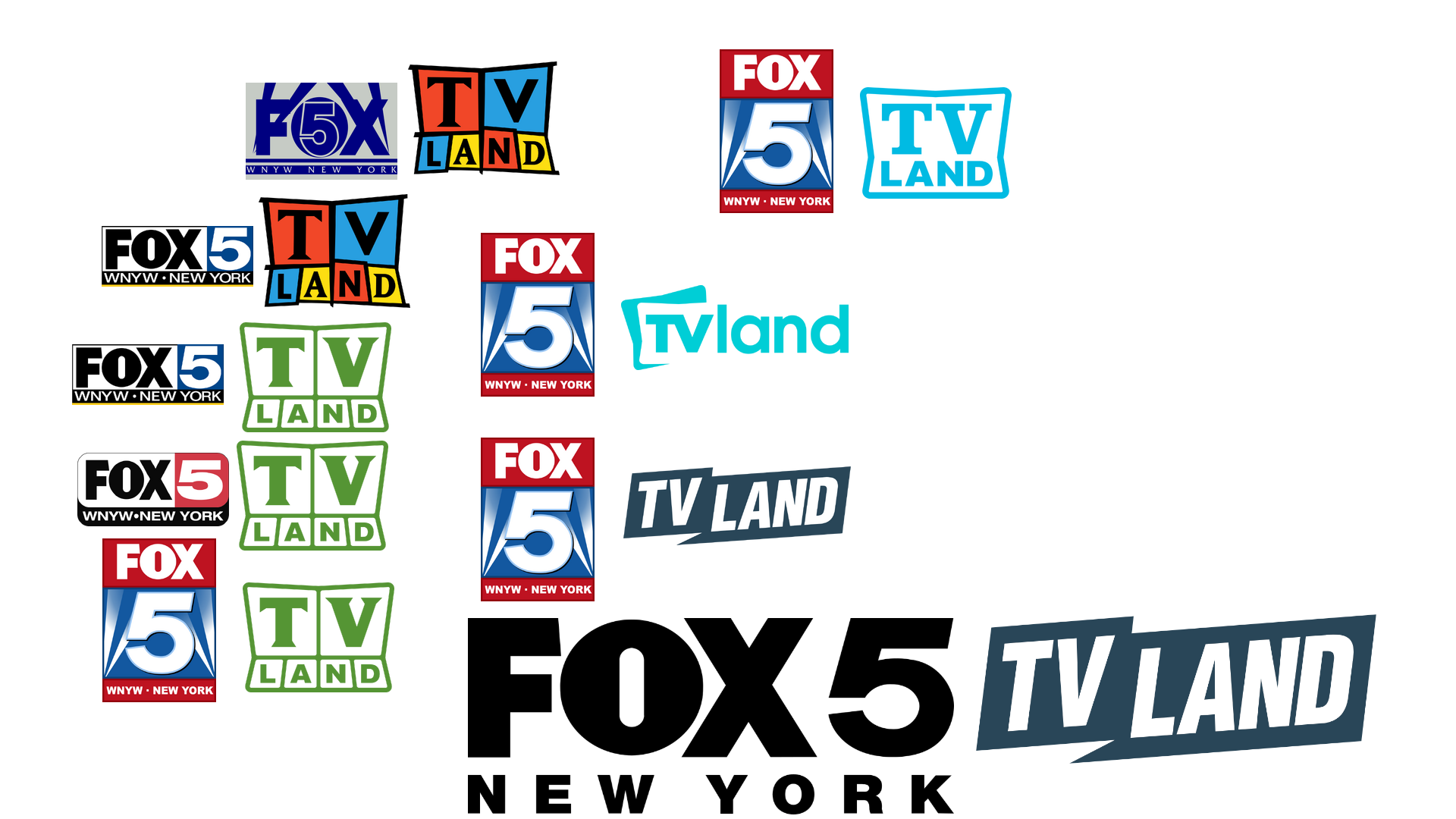 Wyyw WNYW 5 TV Land History Logo (1996-Today) by melvin764g on DeviantArt