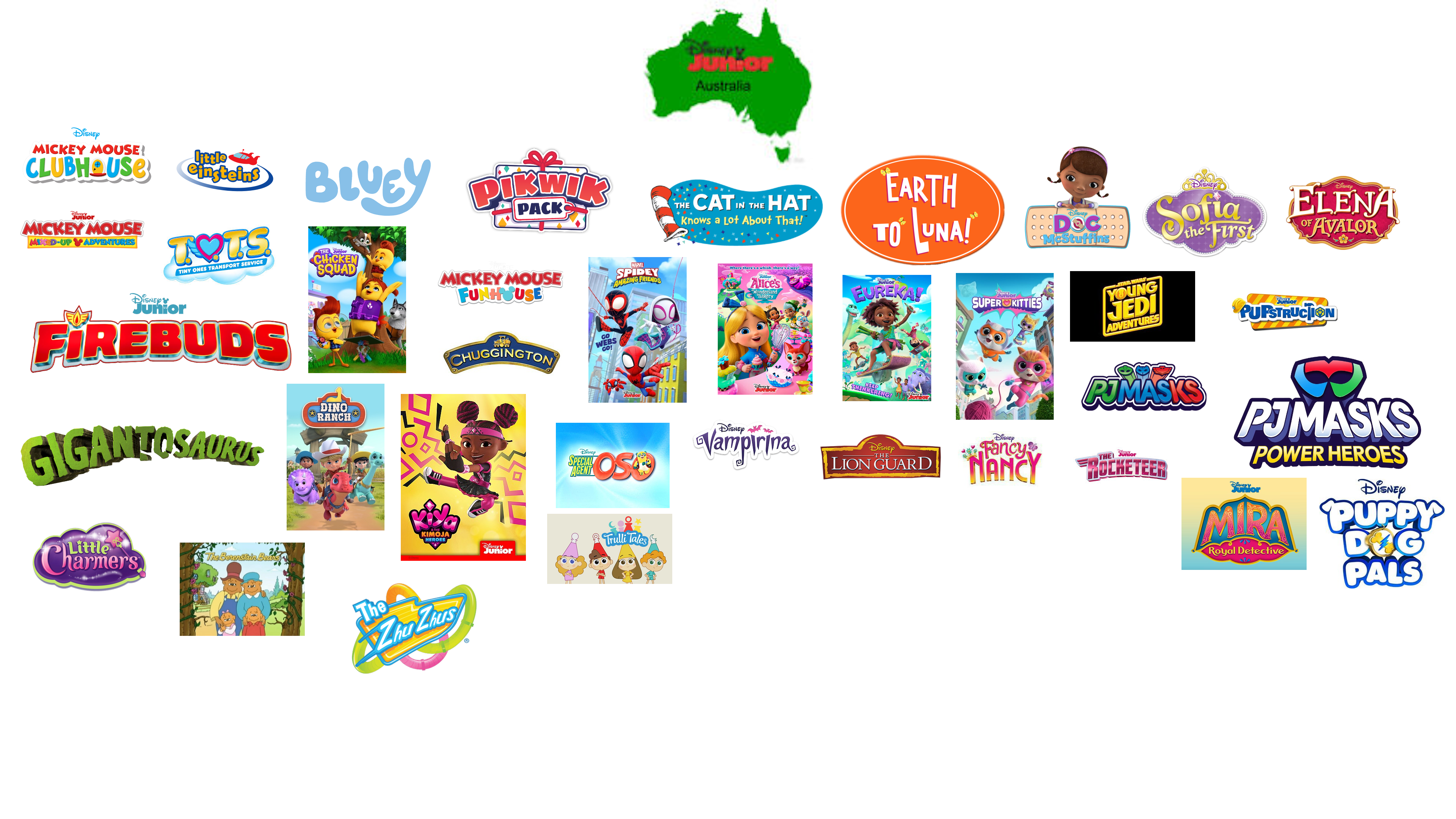 Disney Junior Australia-Full Lineup (My Versions) by melvin764g on  DeviantArt