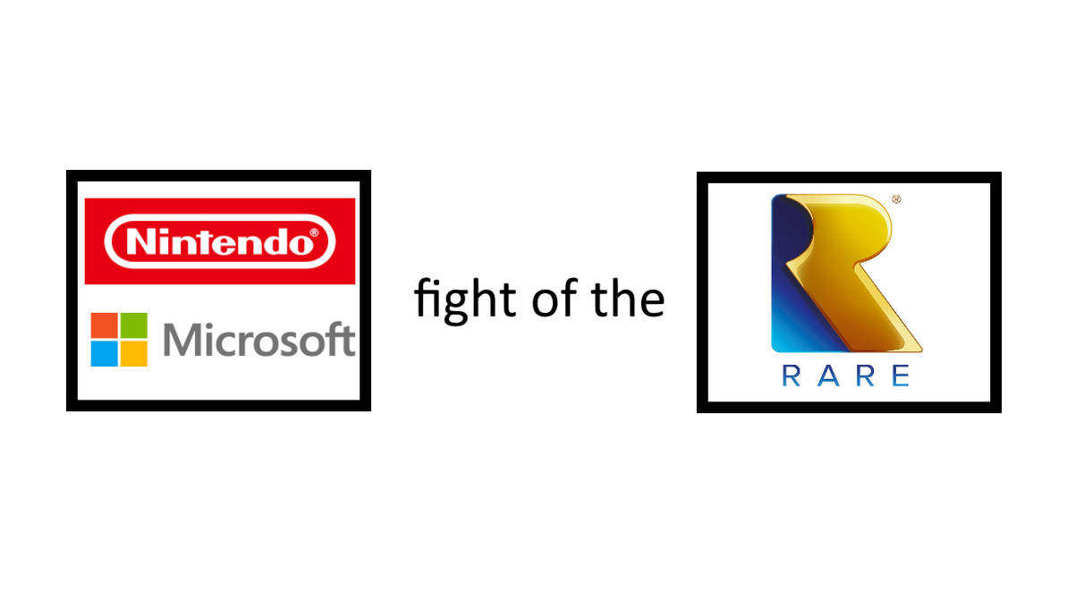 Nintendo and Microsoft fight of the Rare LLC by melvin764g on DeviantArt