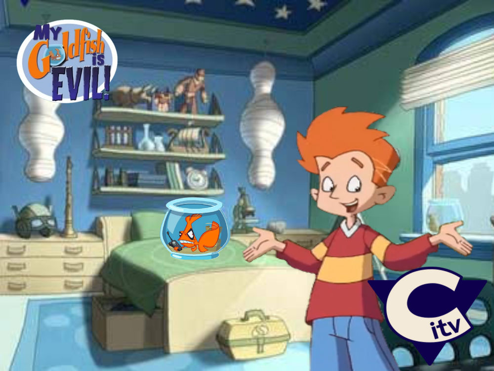 Deviantart 2007 Goldfish My Goldfish is Evil! on CITV by melvin764g on DeviantArt