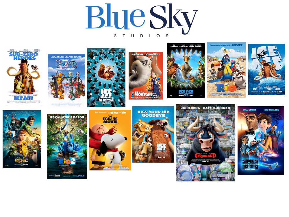 Blue Studio Blue Sky Studios lineup (1987-2021) by melvin764g on DeviantArt