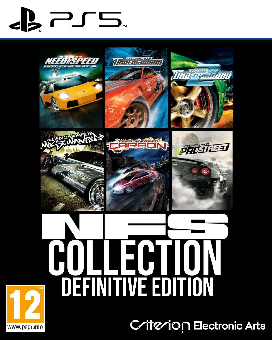 NFS Collection Definitive Edition on Ps5 by melvin764g on DeviantArt