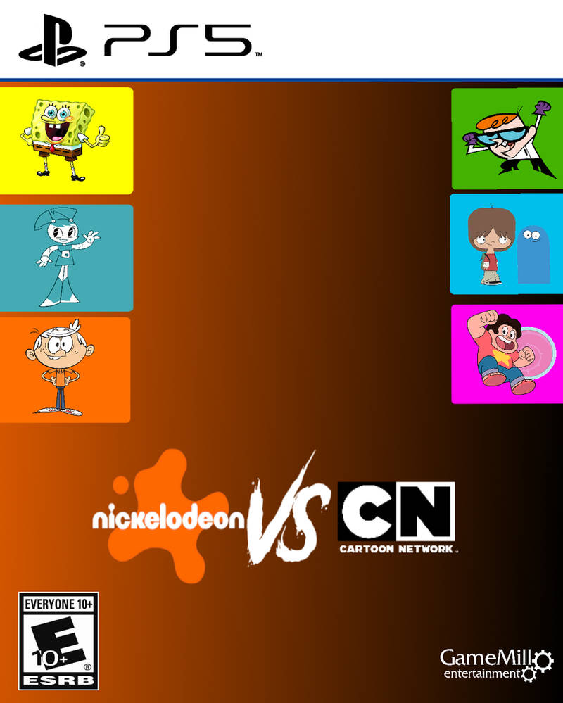 What if Nickelodeon vs. Cartoon Network On PS5 by melvin764g on DeviantArt
