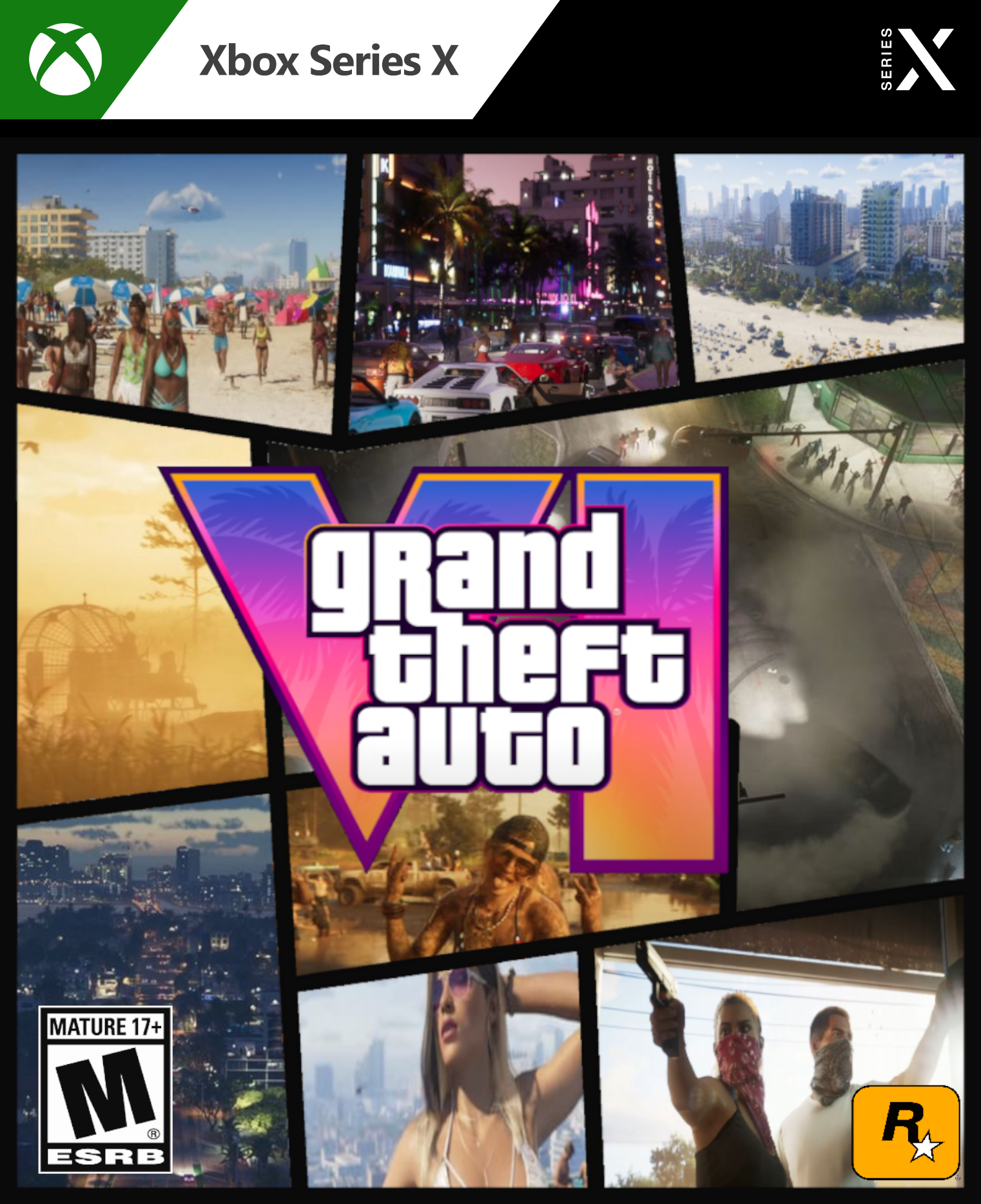 craphix on X: Grand Theft Auto 6 Cover Art PS4 / Xbox One Versions RT &  FAV if you Like  / X
