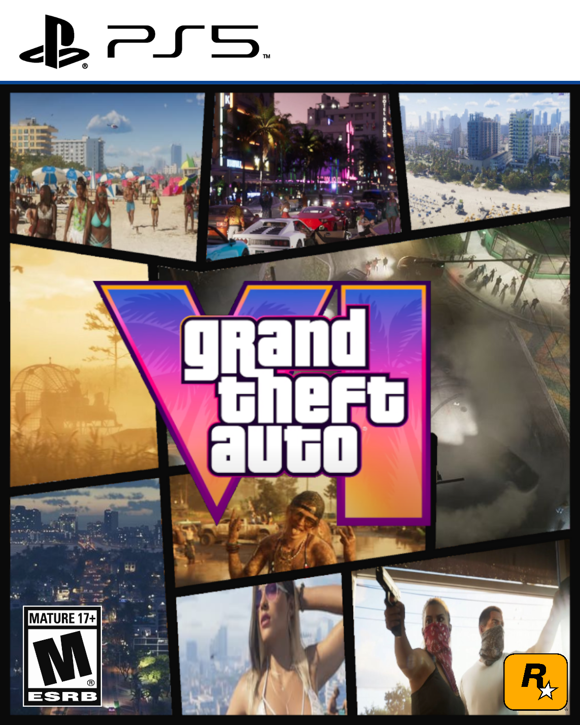 GTA 6 PS5 Cover by melvin764g on DeviantArt
