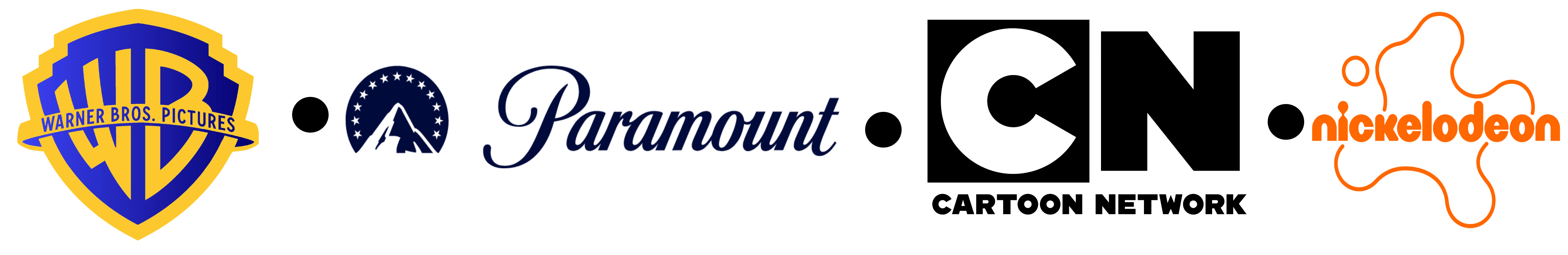 Warner Bros-paramount-cartoon Network-nickelodeon by melvin764g on ...