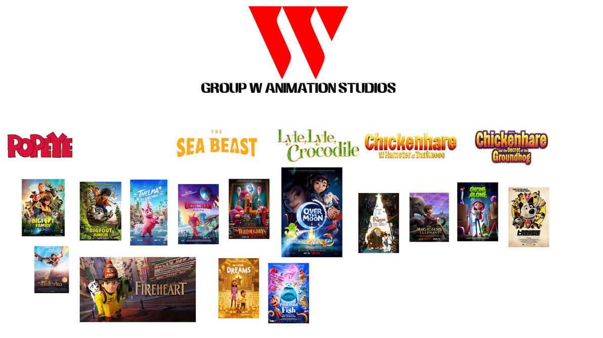 More4 Animation Group Group W Animation Studios - Catalog (WTT AU) by melvin764g on DeviantArt