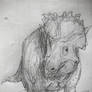 Sinoceratops sketch