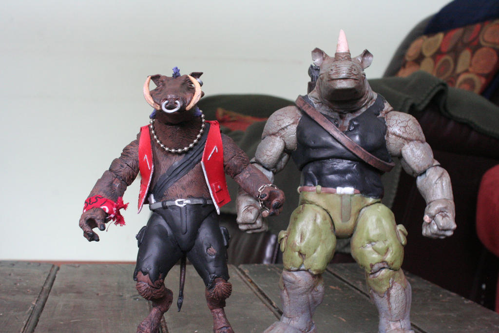 BEBOP and ROCKSTEADY by RaverDan on DeviantArt