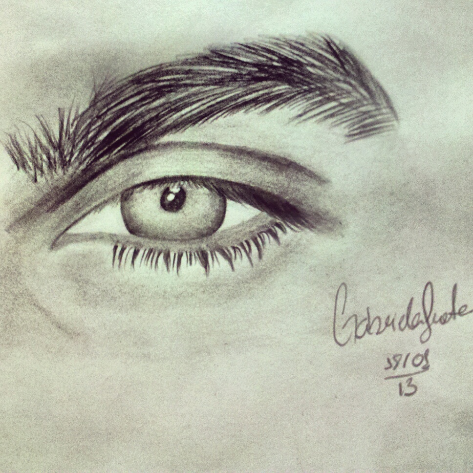 Ian Somerhalder's eye