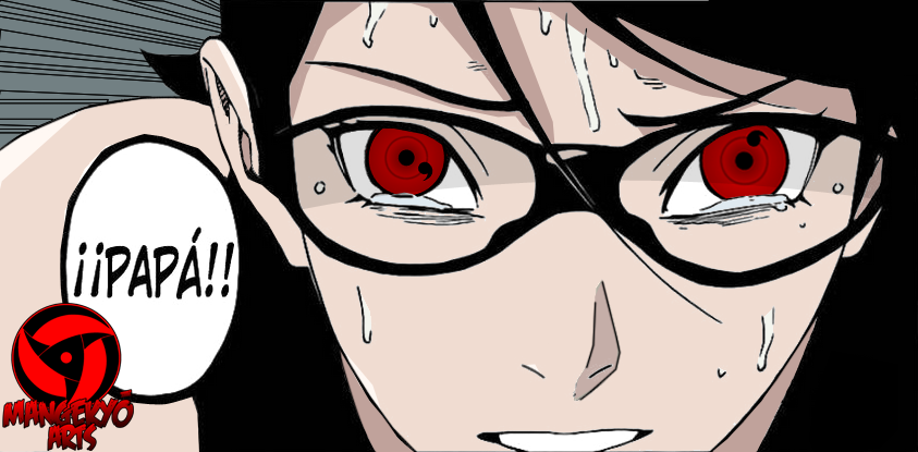 Uchiha Sarada (Boruto manga) by Hatake-Flor on DeviantArt