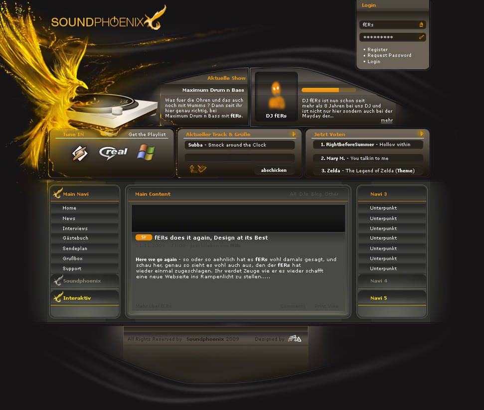 Soundphoenix.fm by fERs