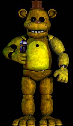 Fredbear/Golden Freddy (FNAF) by Anusiova on DeviantArt