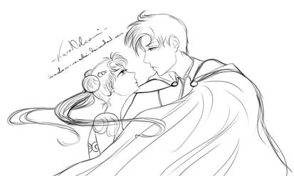 Serenity and Endymion sketch