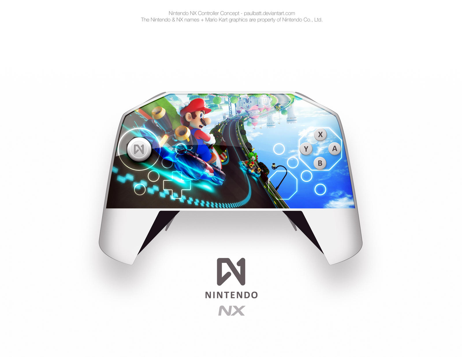Nx Console Nintendo NX Console Controller Concept - On by PaulBatt on DeviantArt