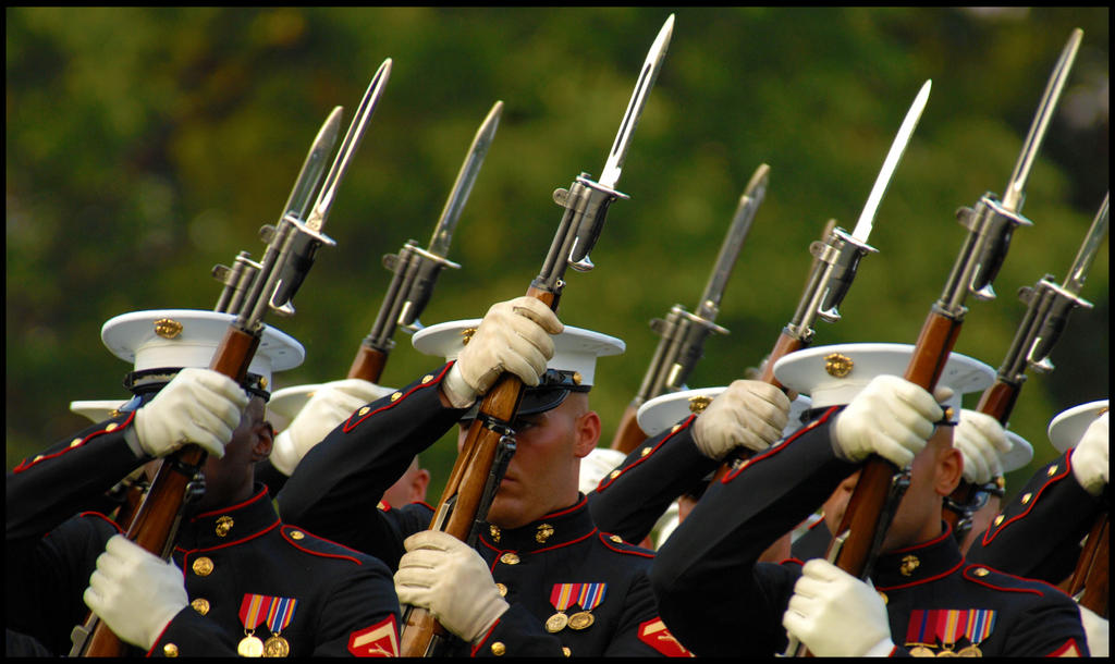 USMC Sunset Parade