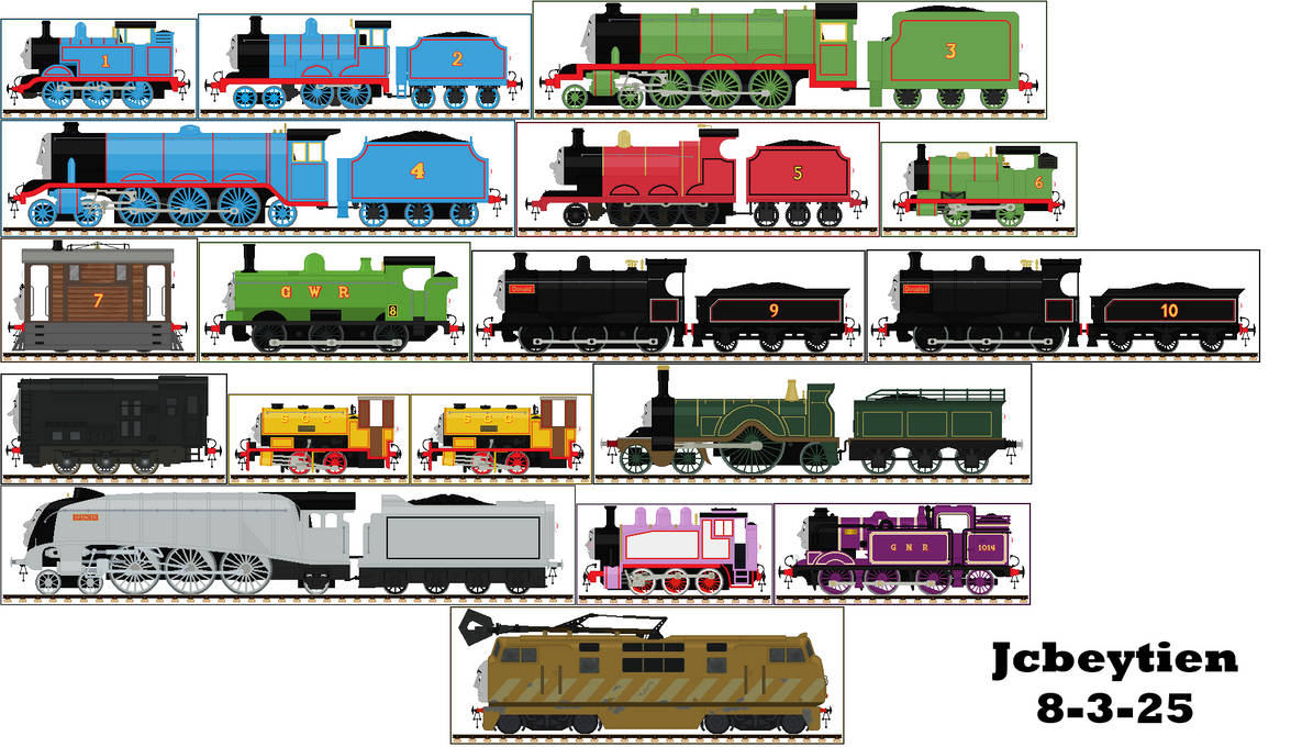 TTTE CGI Sheet by joshieboy12 on DeviantArt