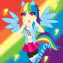 Rainbow Dash Human