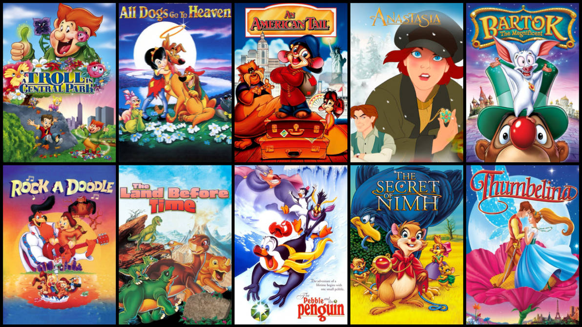 Joseph Sullivan Animation Sullivan Bluth Studios Cartoon Movies by AstroHeartXY on DeviantArt