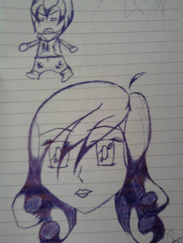 Chibi + random manga girl :D