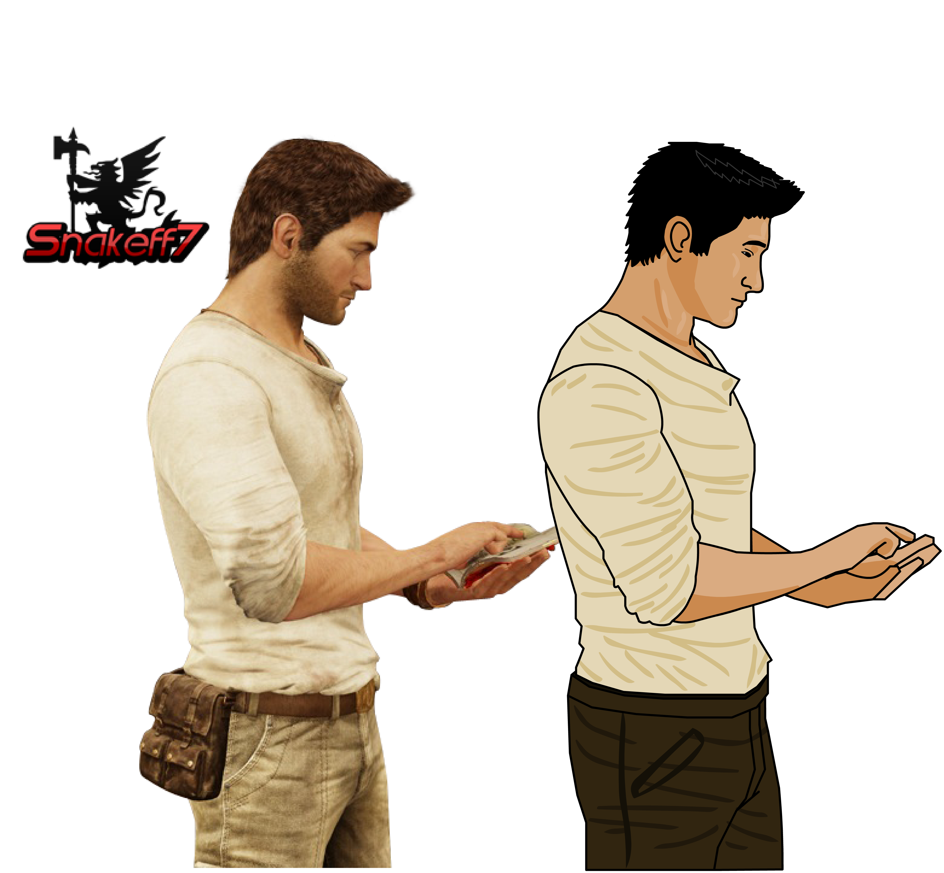 Nathan Drake Fan Art.