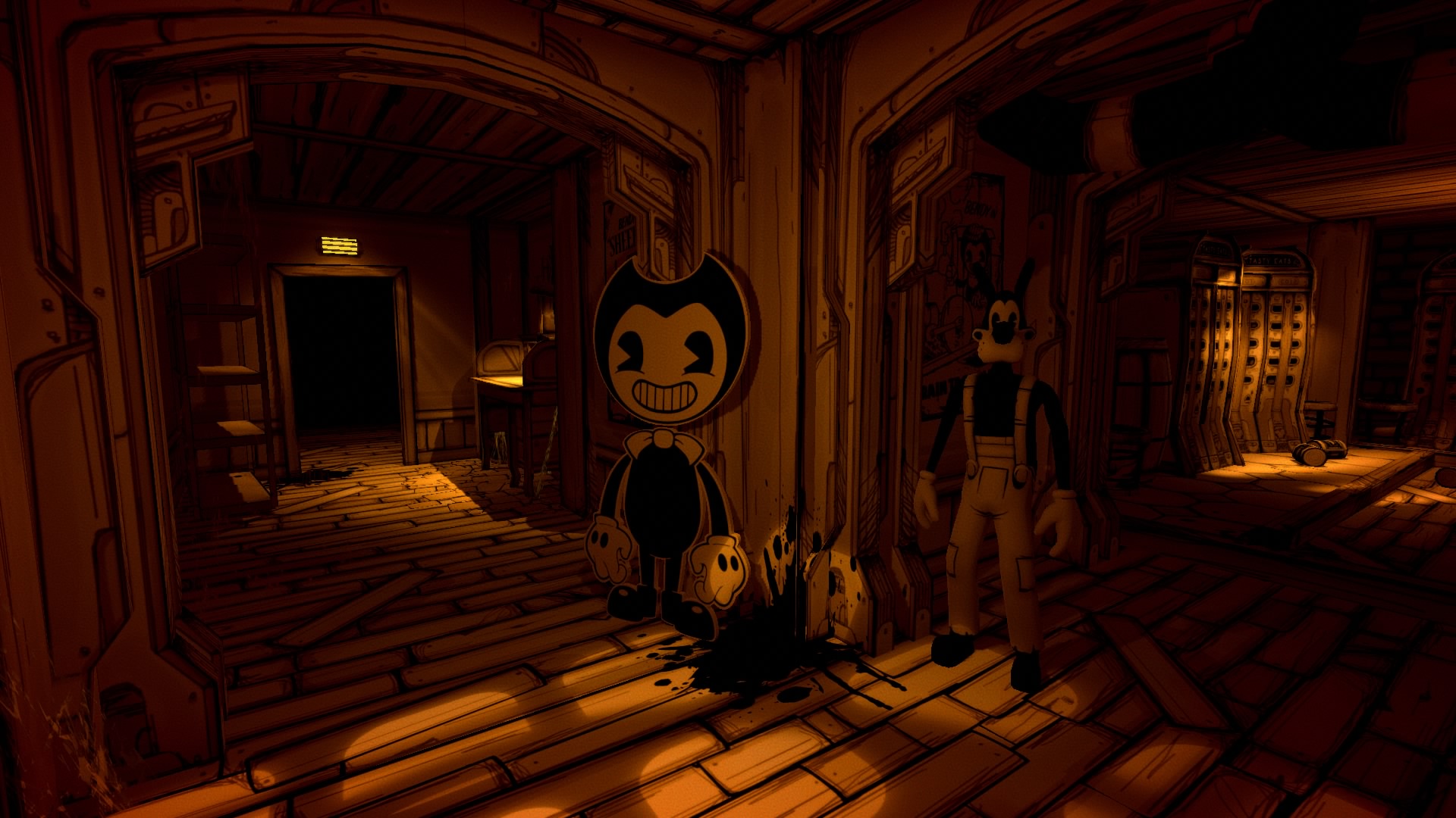 Bendy Ritual Bendy and the ink machine Chapter 3 landscape by Kai2433 on DeviantArt