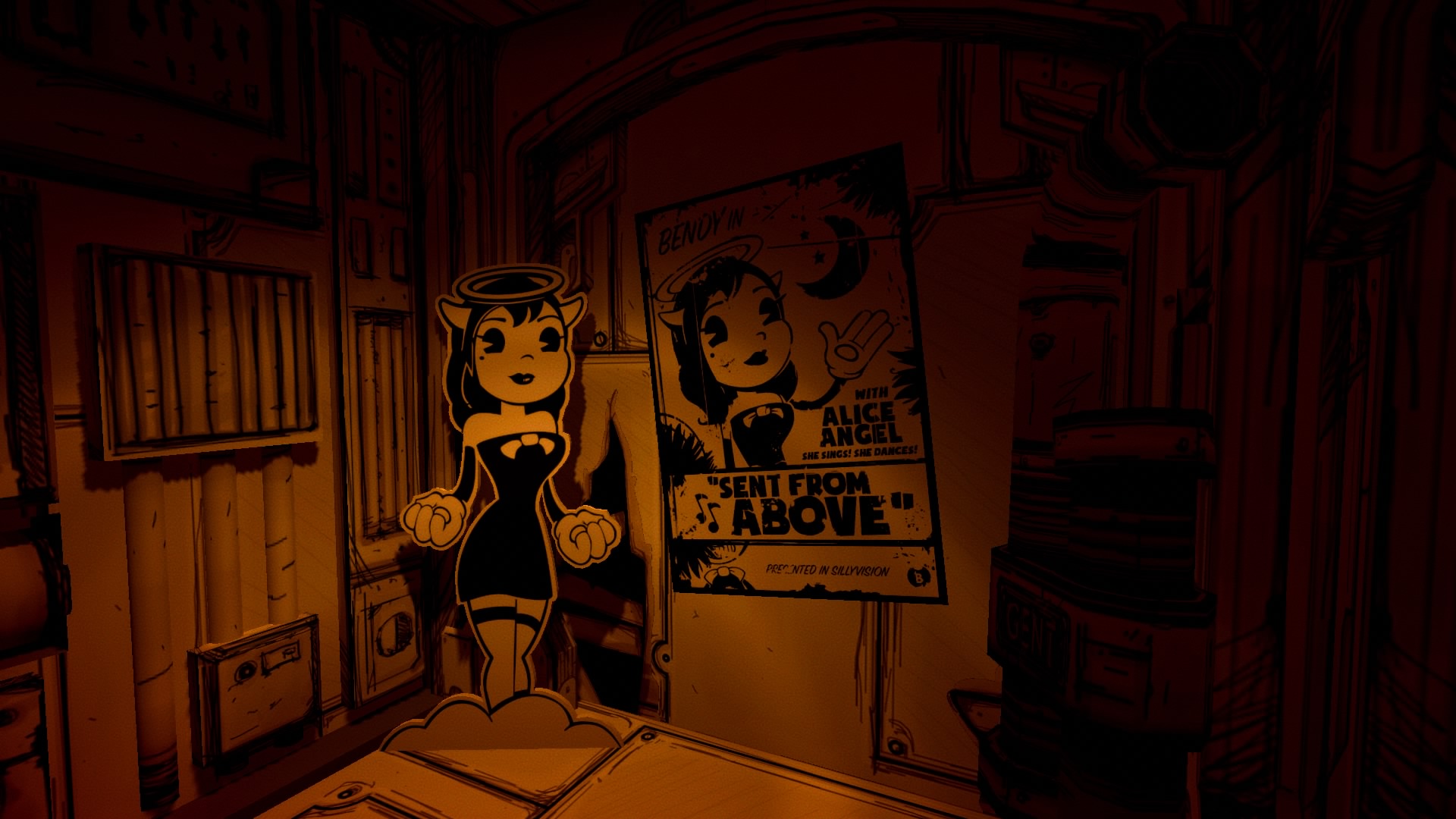 EXPERIMENT 44  Bendy and the Dark Revival by Kauflee on DeviantArt