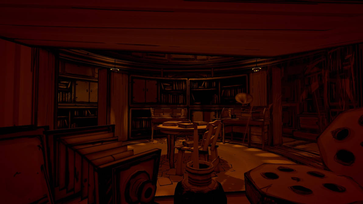 Bendy and the ink machine Chapter 4 landscape by Kai2433 on DeviantArt