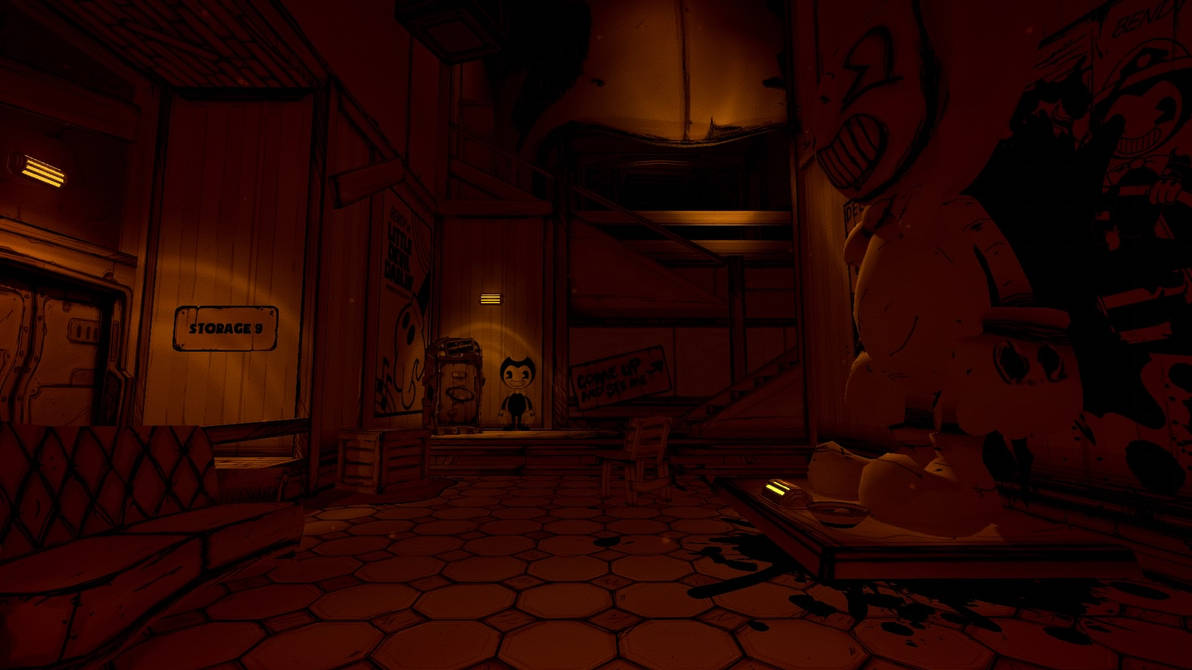 Bendy and the ink machine Chapter 4 landscape by Kai2433 on DeviantArt