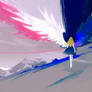 Angel's Quiet Dance Along the Life Stream