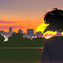Girl Who Stole the Sun's Last Kiss