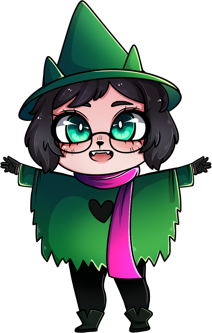 Ralsei Chibi by veianaan on DeviantArt