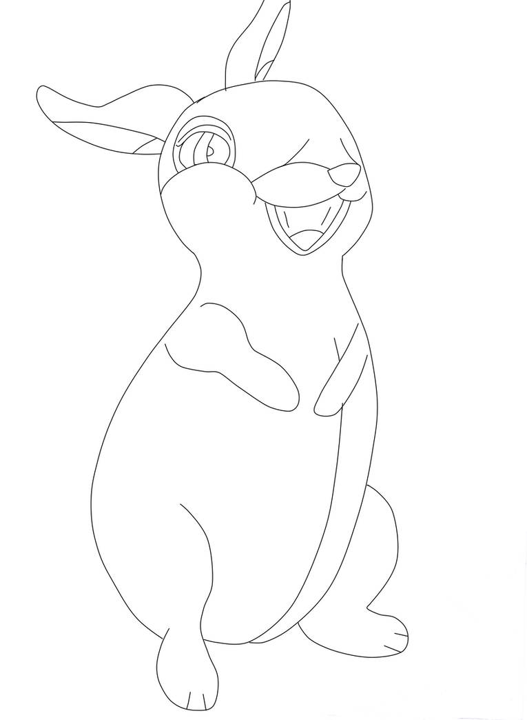 Deviantart Thumper Rabbit Thumper the Rabbit by Gentlespirit123 on DeviantArt