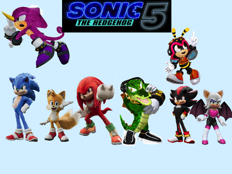 Sonic the Hedgehog Movie Cast by Donovanoliver715 on DeviantArt