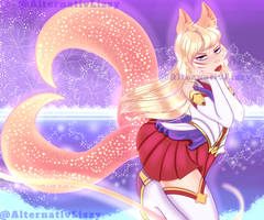 HBD Ahri Smile CP by GeneralLizzy