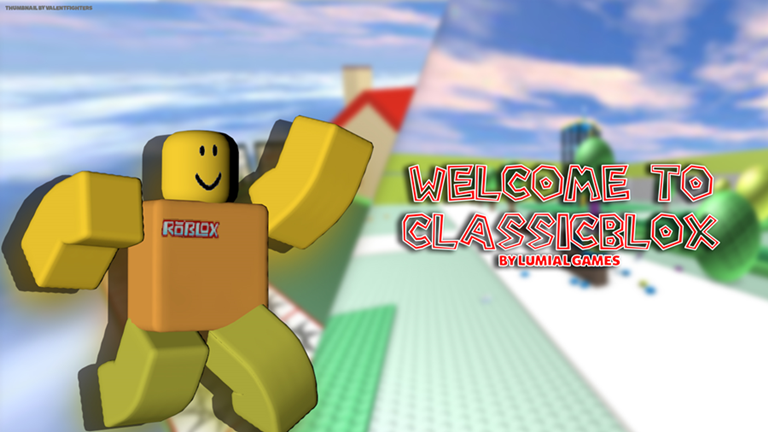 Game Thumbnail For Welcome To Classicblox Roblox By - roblox game thumbnail