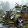 1969 Volkswagen Beetle Bus Rat Rod