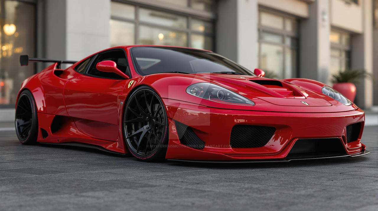 Custom 360 Modena Custom Widebody Ferrari 360 Modena by MysteriousMotorsport on DeviantArt