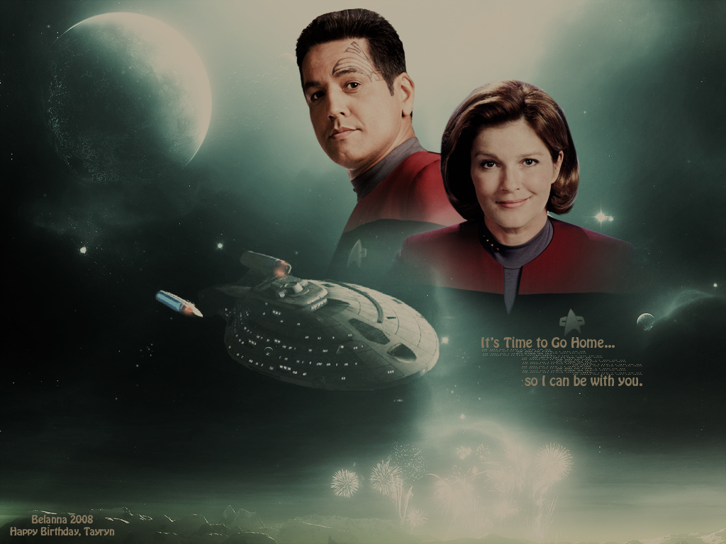 Janeway/Chakotay: TIme to go home