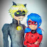 Ladybug and Chat Noir