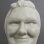 my head in clay