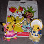 Official Pokemon Center Cosplay Pikachu Plushies