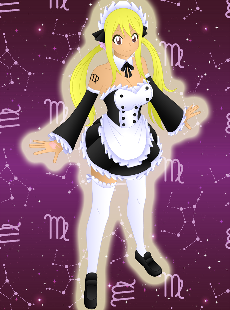 fairy tail lucy star dress virgo MCM Day 1 Lucy's Leo x Virgo star dress mix - Fairytail: 100 year quest