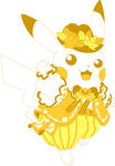 Spooky Festival Pikachu by Pink-Lady03