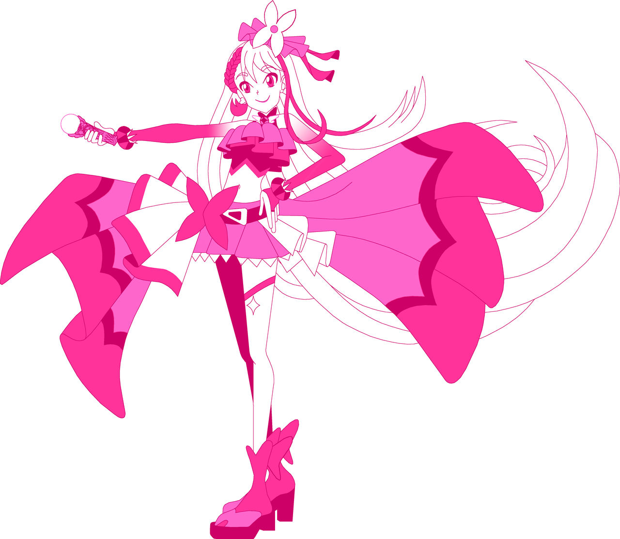 ''Wonderfully Soaring to The Top: Cure Butterfly!'