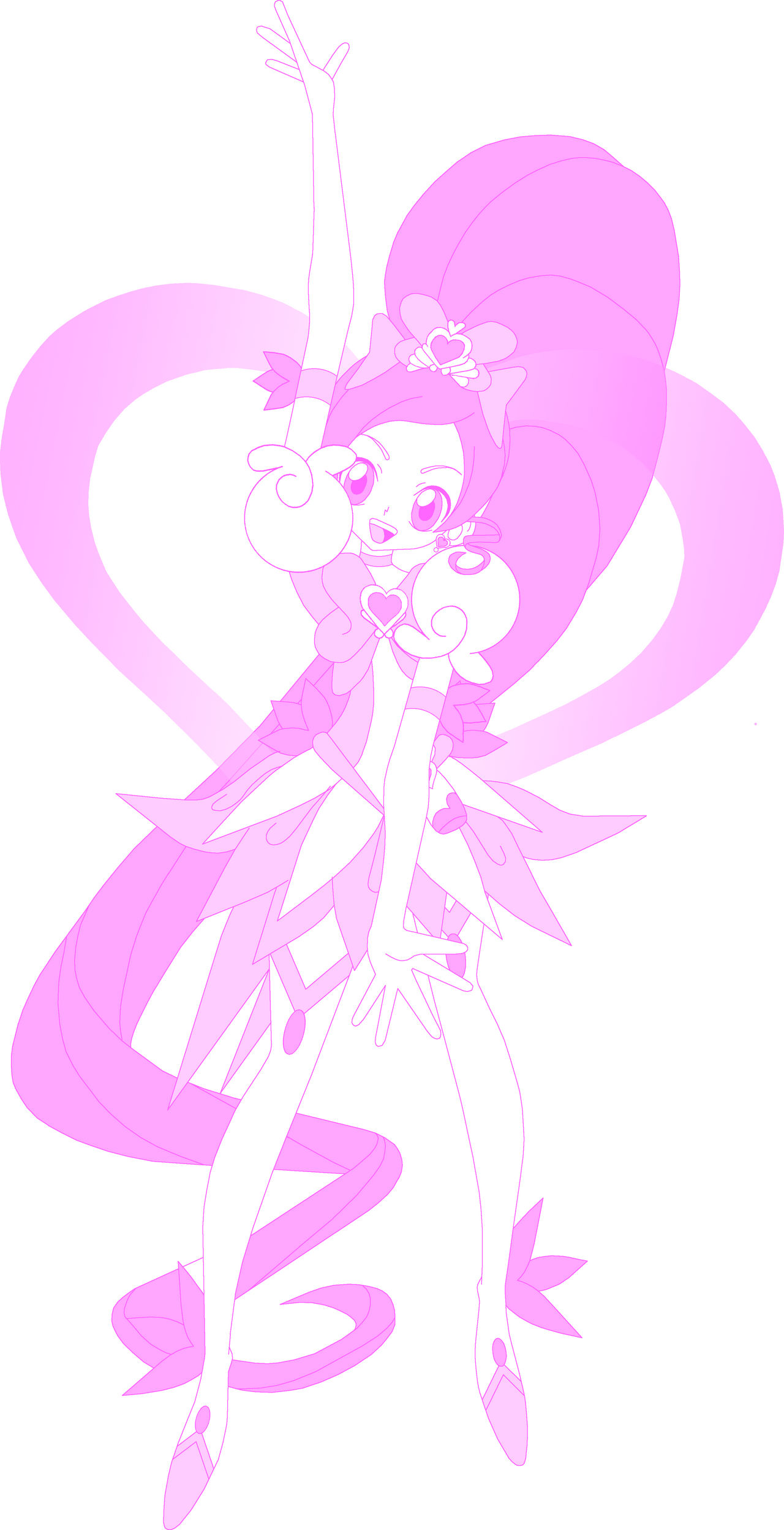Super Silhouette: Cure Blossom