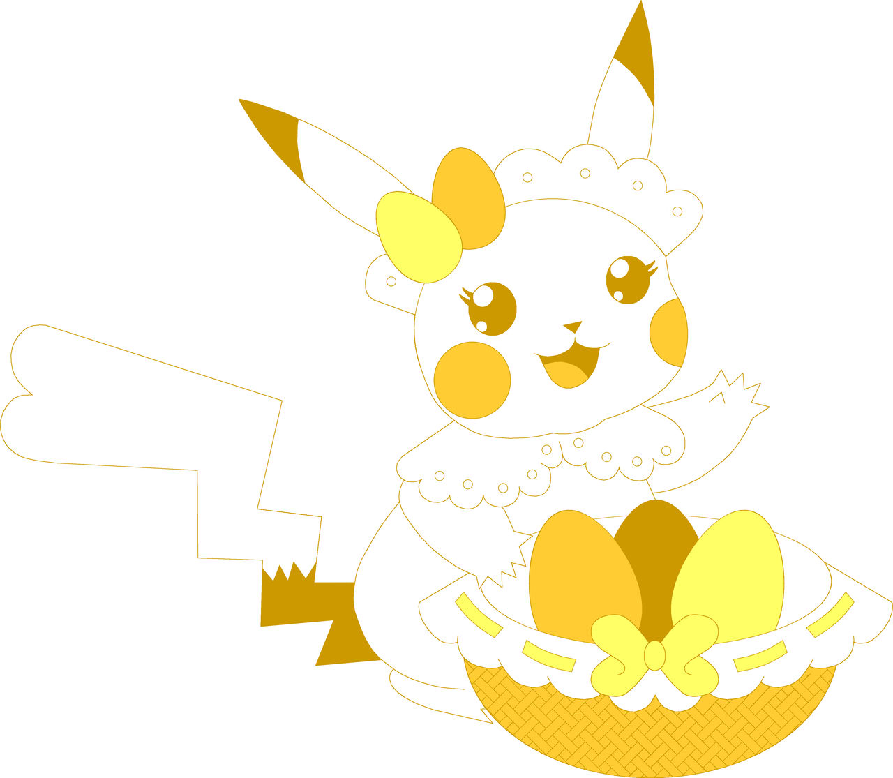 YumYum Easter Pikachu