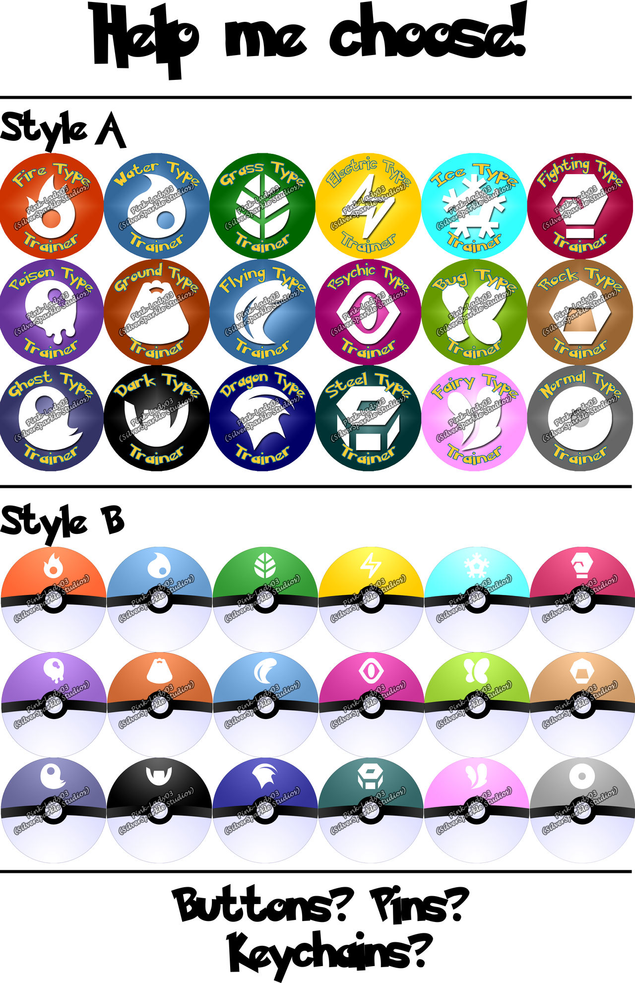 HELP ME CHOOSE A POKEMON DESIGN!