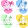 Shugo Chara Keychain Samples