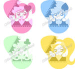 Shugo Chara Keychain Samples by Pink-Lady03